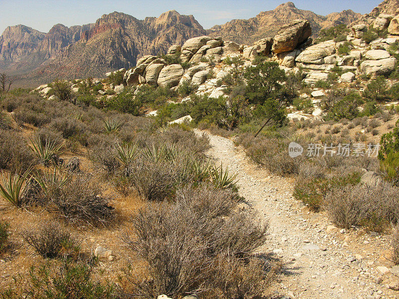 Western Hiking Trail, Red Rock Canyon State Park, Nevada